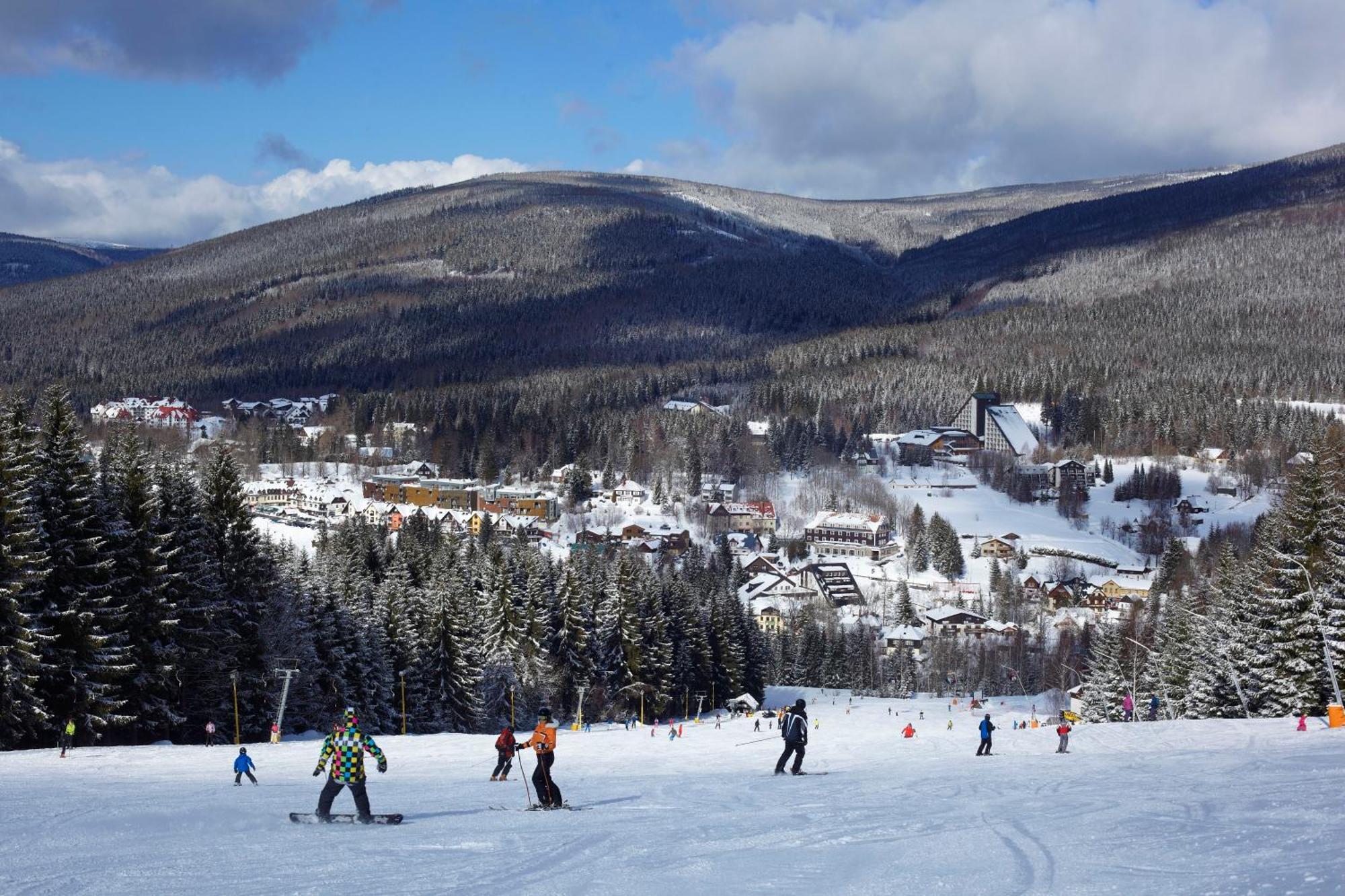 Spa Hotel Bily Horec Harrachov Exterior foto