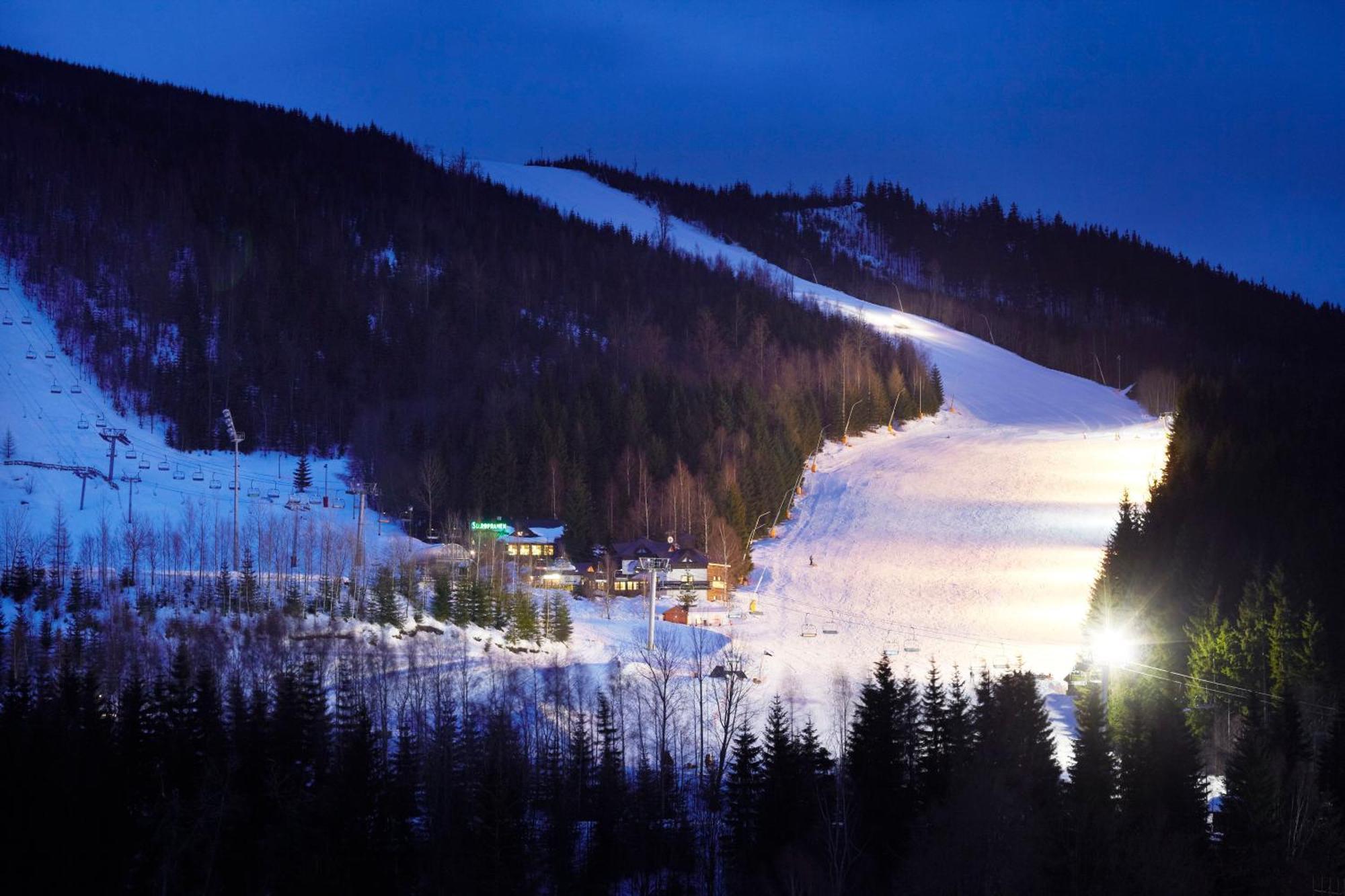 Spa Hotel Bily Horec Harrachov Exterior foto